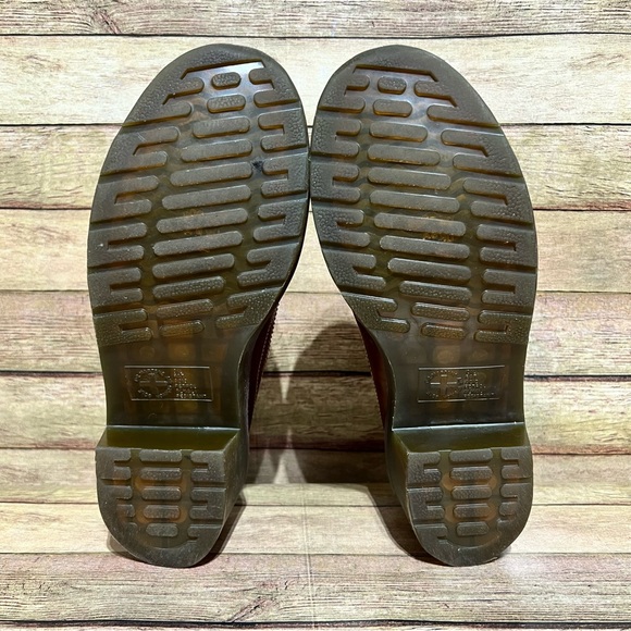 Dr. Martens Brown Leather Shannon Heeled Oxford’s - Picture 8 of 9